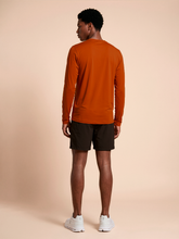 Carregar imagem no visualizador da galeria, Model Back: Uv Line Rash Guard Longsleeve Uvpro Brasil Masc Pitanga Upf50+