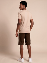 Carregar imagem no visualizador da galeria, Model Back: Uv Line T-Shirt For Men T-Shirt New Fit Masc Sand Upf50+