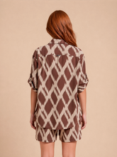Carregar imagem no visualizador da galeria, Model Back: Uv Line Shirtdress Shirt Copa Diamond Upf50+