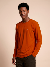Carregar imagem no visualizador da galeria, Gallery: Uv Line Rash Guard Longsleeve Uvpro Brasil Masc Pitanga Upf50+