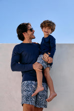 Carregar imagem no visualizador da galeria, Image 07: Uv Line Short For Men / Bermuda Shorts Acqua Boxer Tie Dye Blue Upf50+