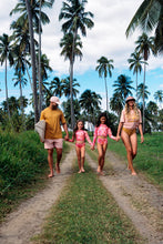 Carregar imagem no visualizador da galeria, Image 04: Uv Line Girl's Two-Piece Bikini Girl Solar Rose
