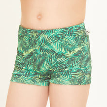 Carregar imagem no visualizador da galeria, Image 04: Uv Line Boy's Swimwear Swim Trunks Kids Leaves Upf50+