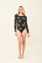Carregar imagem no visualizador da galeria, Image 05: Uv Line One-Piece Marina Shine Preto Malva