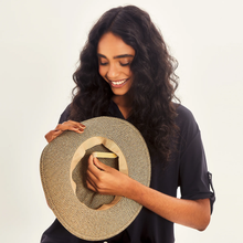 Carregar imagem no visualizador da galeria, Image 06: Uv Line Fedora Hat Hat Giovana Imp Fem Mescla Upf50+