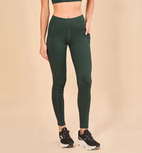 Carregar imagem no visualizador da galeria, Gallery: Uv Line Fitness Bottom Legging Fit Aspen Green Cactus Upf50+
