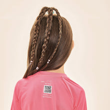 Carregar imagem no visualizador da galeria, Image 04: Uv Line Rash Guard Acqua Qr Code Chiclete Fluor Upf50+