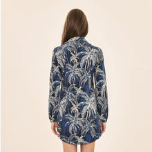 Carregar imagem no visualizador da galeria, Image 07: Uv Line Shirtdress Shirtdress Coqueiros Marinho Upf50+