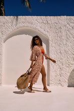 Carregar imagem no visualizador da galeria, Image 05: Uv Line Shirtdress Long Shirtdress Tie Dye Pitanga Upf50+