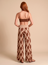 Carregar imagem no visualizador da galeria, Model Back: Uv Line Beach Trousers Pants Diamond Rib Upf50+