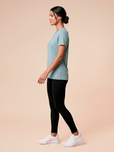 Carregar imagem no visualizador da galeria, Image 03: Uv Line Beach Top T-Shirt Uvpro Fem Green Water Upf50+