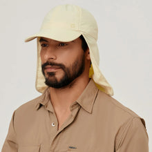 Carregar imagem no visualizador da galeria, Image 02: Uv Line Flap Hat Neck Cap Africa 2021 Masc Sand Upf50+