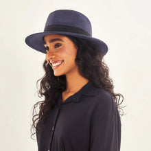 Carregar imagem no visualizador da galeria, Image 02: Uv Line Panama Hat Hat Shanghai Imp Uni Navy Blue Upf50+