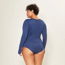 Carregar imagem no visualizador da galeria, Image 08: Uv Line One-Piece Macae Marinho Upf50+
