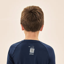 Carregar imagem no visualizador da galeria, Image 04: Uv Line Rash Guard Acqua Qr Code Marinho Upf50+