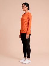 Carregar imagem no visualizador da galeria, Image 03: Uv Line Rash Guard Longsleeve Uvpro Fem Pitanga Upf50+