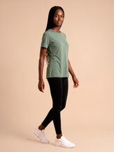 Carregar imagem no visualizador da galeria, Image 03: Uv Line Rash Guard T-Shirt Fem New Fit Mix Green Upf50+