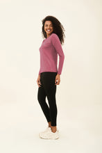 Carregar imagem no visualizador da galeria, Image 03: Uv Line Rash Guard Camiseta Uvpro Br Ml Malva Upf50+