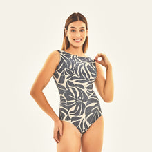 Carregar imagem no visualizador da galeria, Model Front: Uv Line One-Piece Mirela Costela Aco Upf50+