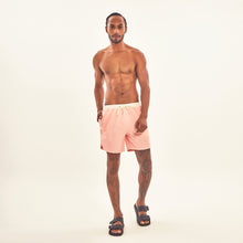 Carregar imagem no visualizador da galeria, Model Front: Uv Line Short For Men / Bermuda Shorts Boxer Rose Upf50+