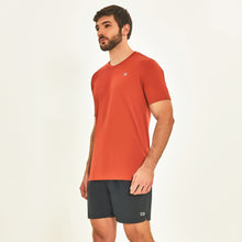 Carregar imagem no visualizador da galeria, Image 02: Uv Line Fitness Top T-Shirt Sport Fit Ferrugem Upf50+