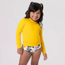 Carregar imagem no visualizador da galeria, Image 02: Uv Line Girl's Two-Piece Trikini Brasil Upf50+