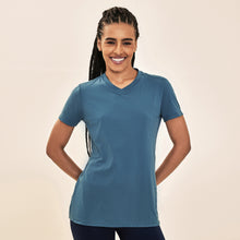 Carregar imagem no visualizador da galeria, Model Front: Uv Line Fitness Top T-Shirt Sport Fit Aco Upf50+
