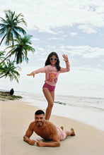 Carregar imagem no visualizador da galeria, Image 08: Uv Line Short For Men / Bermuda Shorts Boxer Rose Upf50+
