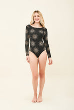 Carregar imagem no visualizador da galeria, Image 05: Uv Line One-Piece Marina Shine Preto Malva
