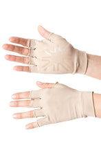 Carregar imagem no visualizador da galeria, Image 02: Uv Line Glove Short Gloves Uni Beige Upf50+
