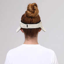 Carregar imagem no visualizador da galeria, Model Back: Uv Line Visor Visor Bali Fem Sand Black Upf50+
