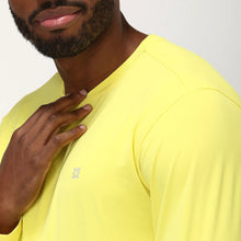 Carregar imagem no visualizador da galeria, Image 04: Uv Line Rash Guard Longsleeve Uvpro Masc Yellow Upf50+
