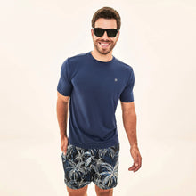 Carregar imagem no visualizador da galeria, Image 05: Uv Line Swim Shorts Short Acqua Coqueiros Marinho Upf50+
