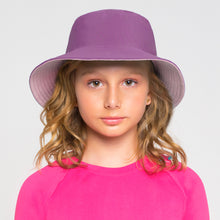 Carregar imagem no visualizador da galeria, Image 02: Uv Line Floppy Hat Hat California Inf Baby Raspberry Upf50+
