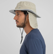 Carregar imagem no visualizador da galeria, Image 02: Uv Line Flap Hat Chapeu Kansas Nac Areia/Cinza
