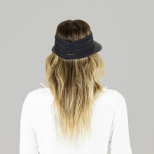 Carregar imagem no visualizador da galeria, Model Back: Uv Line Visor Visor Granada Eva Fem Matte Black Upf50+
