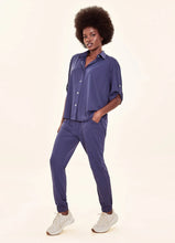 Carregar imagem no visualizador da galeria, Image 03: Uv Line Shirtdress Shirt Copa Navy Blue Upf50+
