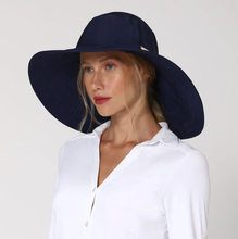 Carregar imagem no visualizador da galeria, Image 02: Uv Line Floppy Hat Beverly Hills Marinho Upf50+
