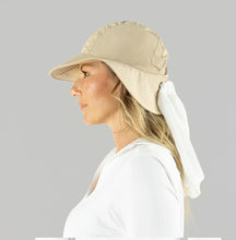 Carregar imagem no visualizador da galeria, Image 02: Uv Line Floppy Hat San Remo Areia Offwhite Upf50+
