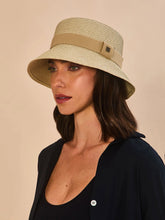 Carregar imagem no visualizador da galeria, Image 02: Uv Line Bucket Hat Cap-Ferrat Linho Upf50+

