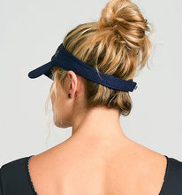 Carregar imagem no visualizador da galeria, Image 08: Uv Line Visor Visor Athletic Dry Fem Navy Blue Upf50+
