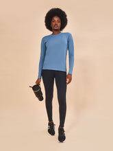 Carregar imagem no visualizador da galeria, Image 04: Uv Line Rash Guard Longsleeve Uvpro Indigo Upf50+
