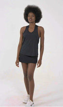 Carregar imagem no visualizador da galeria, Product Front: Uv Line Fitness Top Regata Sport Color Fem Preto Upf50+
