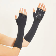 Carregar imagem no visualizador da galeria, Image 05: Uv Line Glove Long Gloves Uni Black Upf50+
