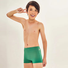 Carregar imagem no visualizador da galeria, Image 04: Uv Line Boy's Swimwear Trunks Kids F Inf Brazil Green Upf50+
