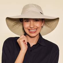 Carregar imagem no visualizador da galeria, Image 04: Uv Line Floppy Hat San Diego Areia Kaki Upf50+
