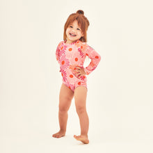 Carregar imagem no visualizador da galeria, Image 02: Uv Line Baby Swimwear Baby Solar Rose Upf50+
