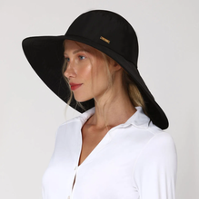 Carregar imagem no visualizador da galeria, Image 02: Uv Line Floppy Hat Beverly Hills Preto Upf50+
