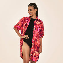 Carregar imagem no visualizador da galeria, Image 05: Uv Line Shirtdress Shirtdress Copacabana Upf50+
