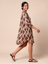 Carregar imagem no visualizador da galeria, Image 03: Uv Line Shirtdress Shirtdress Ipanema Diamond Upf50+

